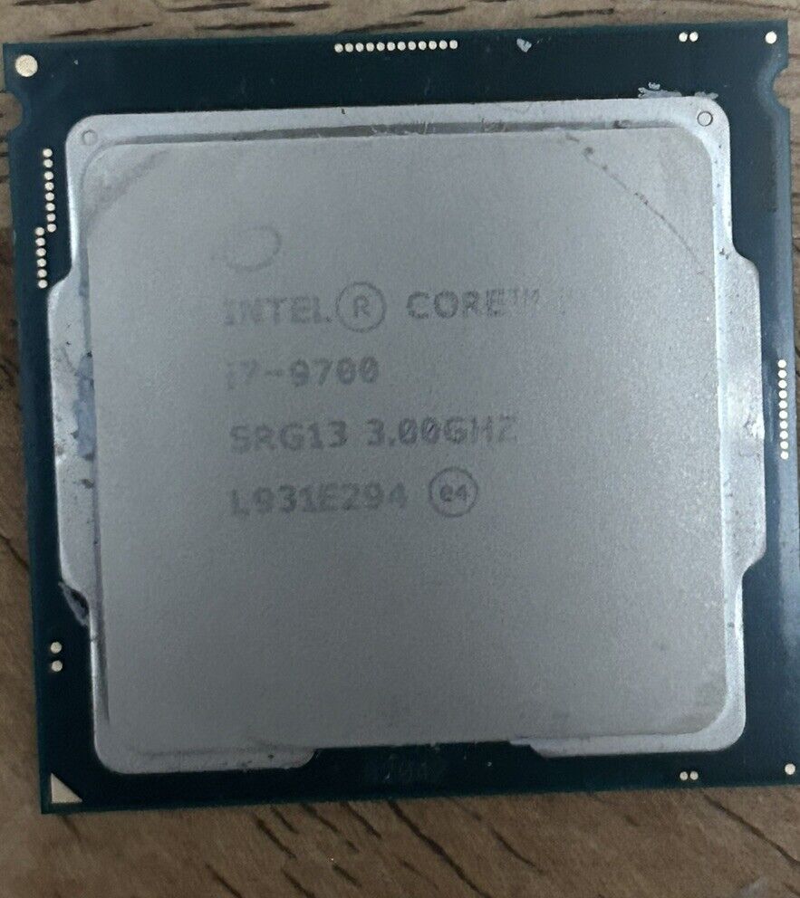 Intel Core i7-9700 3.00GHz 8 Core (SRG13) Processor
