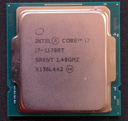 Intel Core i7-11700T 1.4GHz Processor 8-Core Socket LGA1200 SRKNT Intel Core i7-11700T 1.4GHz Processor 8-Core Socket LGA1200 SRKNT