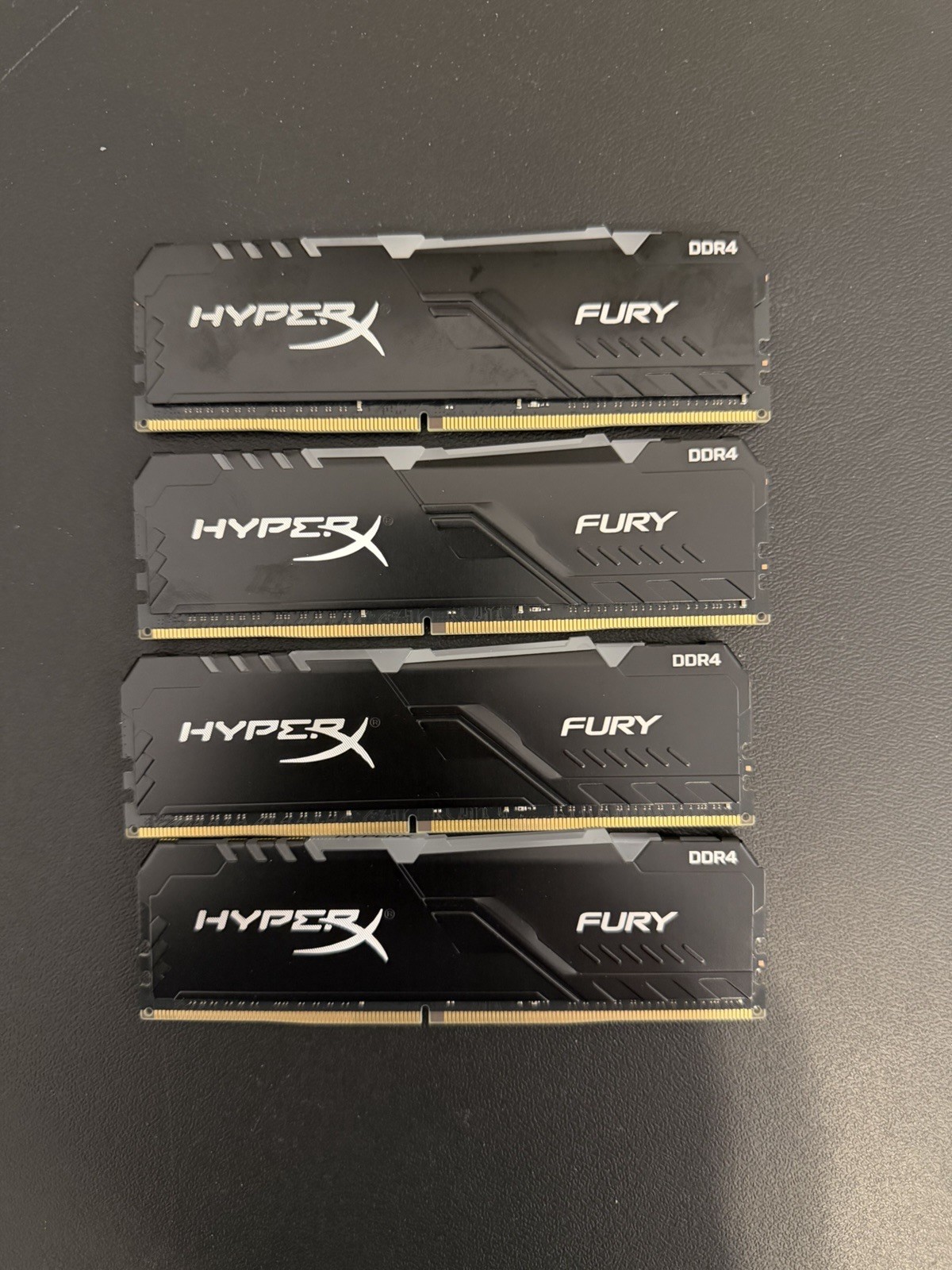 HyperX Fury RGB 64GB 4x16GB DDR4 3200 HP32D4U8D8HC-16XR Desktop RAM Tested HyperX Fury RGB 64GB 4x16GB DDR4 3200 HP32D4U8D8HC-16XR Desktop RAM Tested