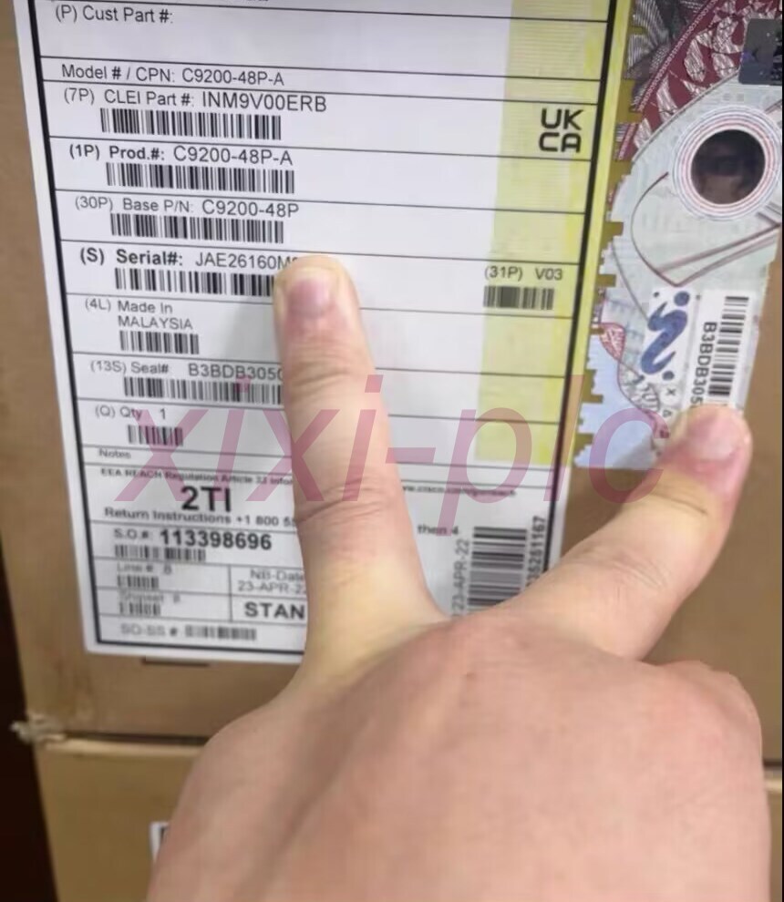 1pcs NEW  Cisco  C9200-48P-A   exchange board  DHL shipping
