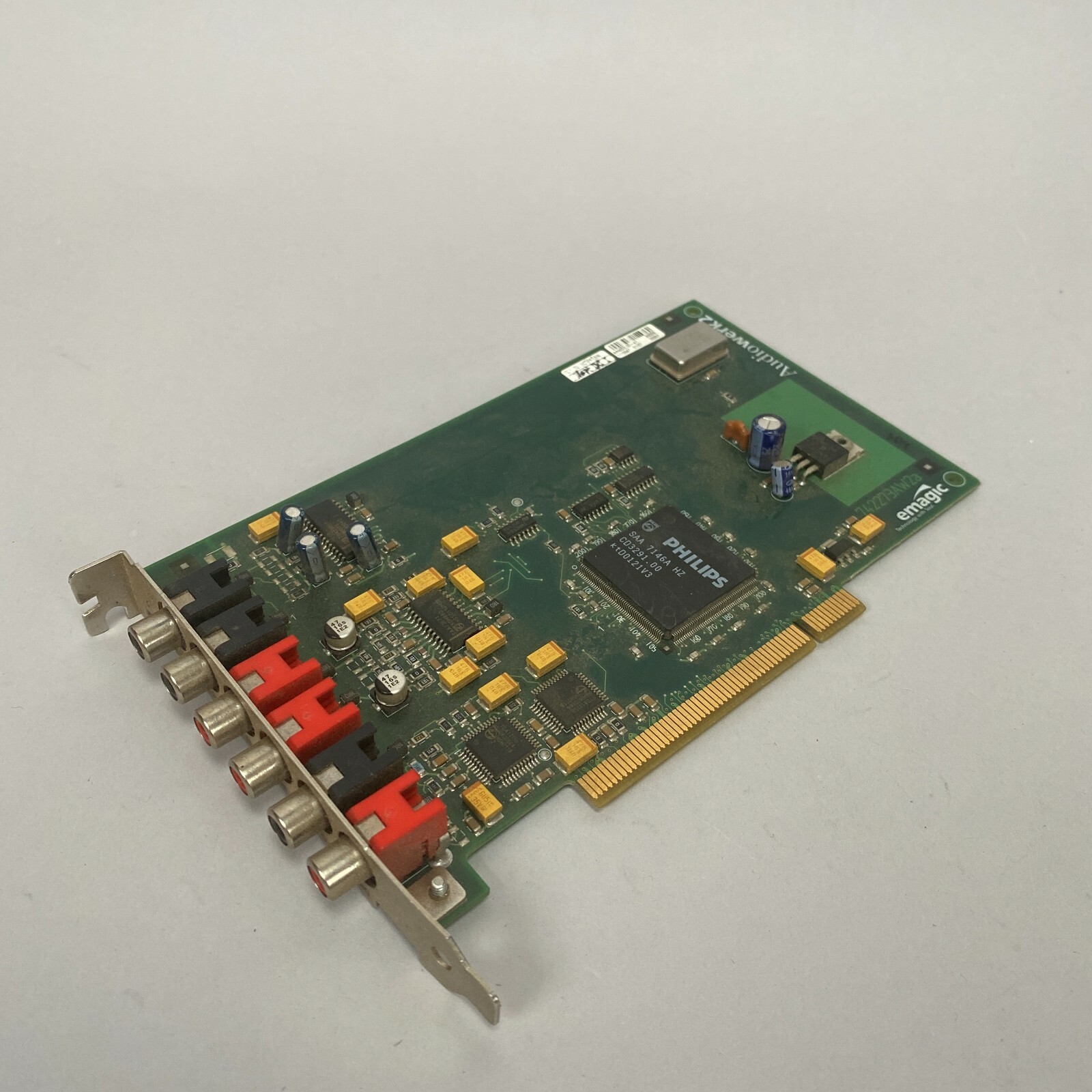 Vintage AudioWerk 2 Emagic Sound Card AW2 /2/ O2 Rev. A Phillips ktD0121V3 Chip Vintage AudioWerk 2 Emagic Sound Card AW2 /2/ O2 Rev. A Phillips ktD0121V3 Chip