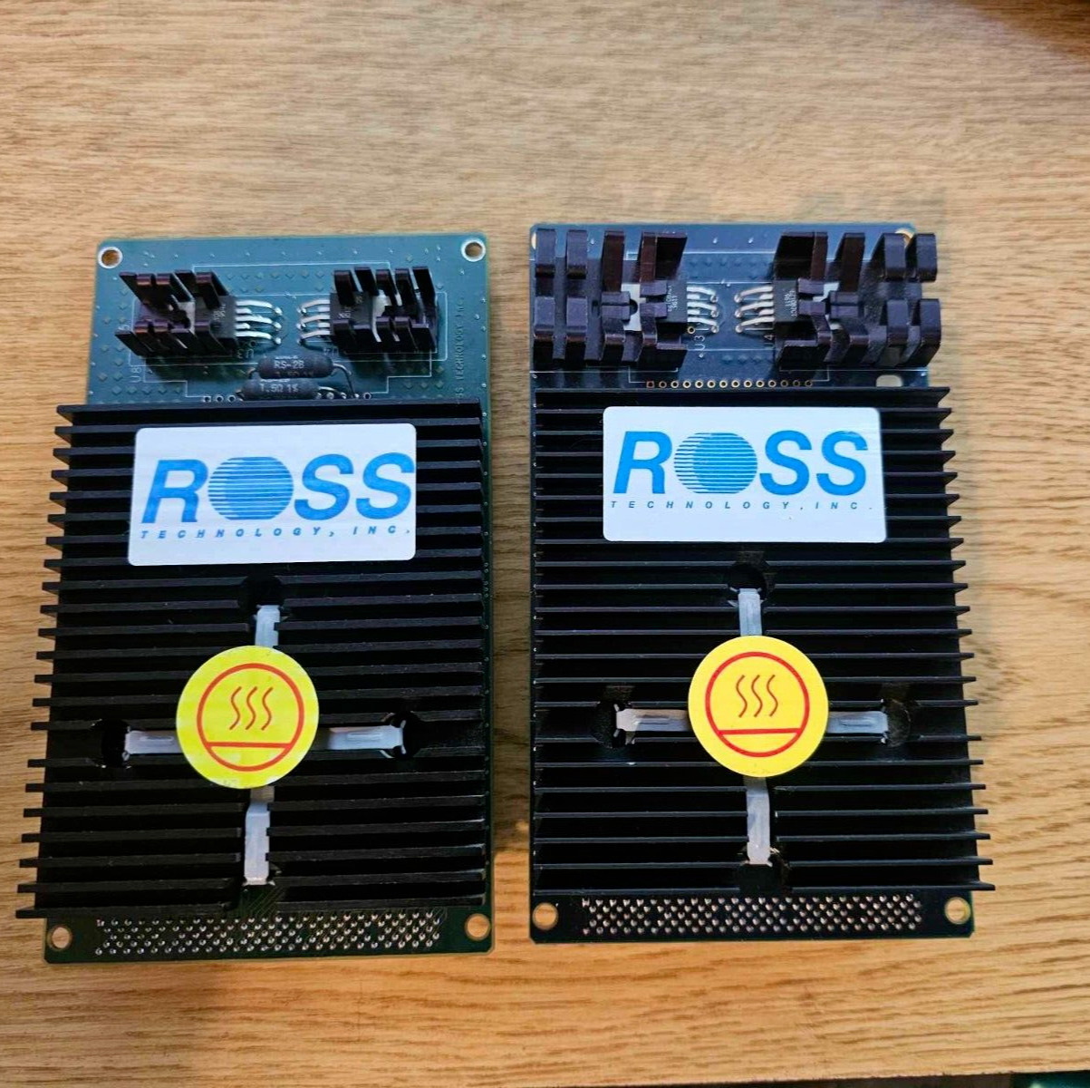 Matched Pair Vintage Rare Sun 370-2162 SM151, 150MHz Ross HyperSPARC MBUS Module