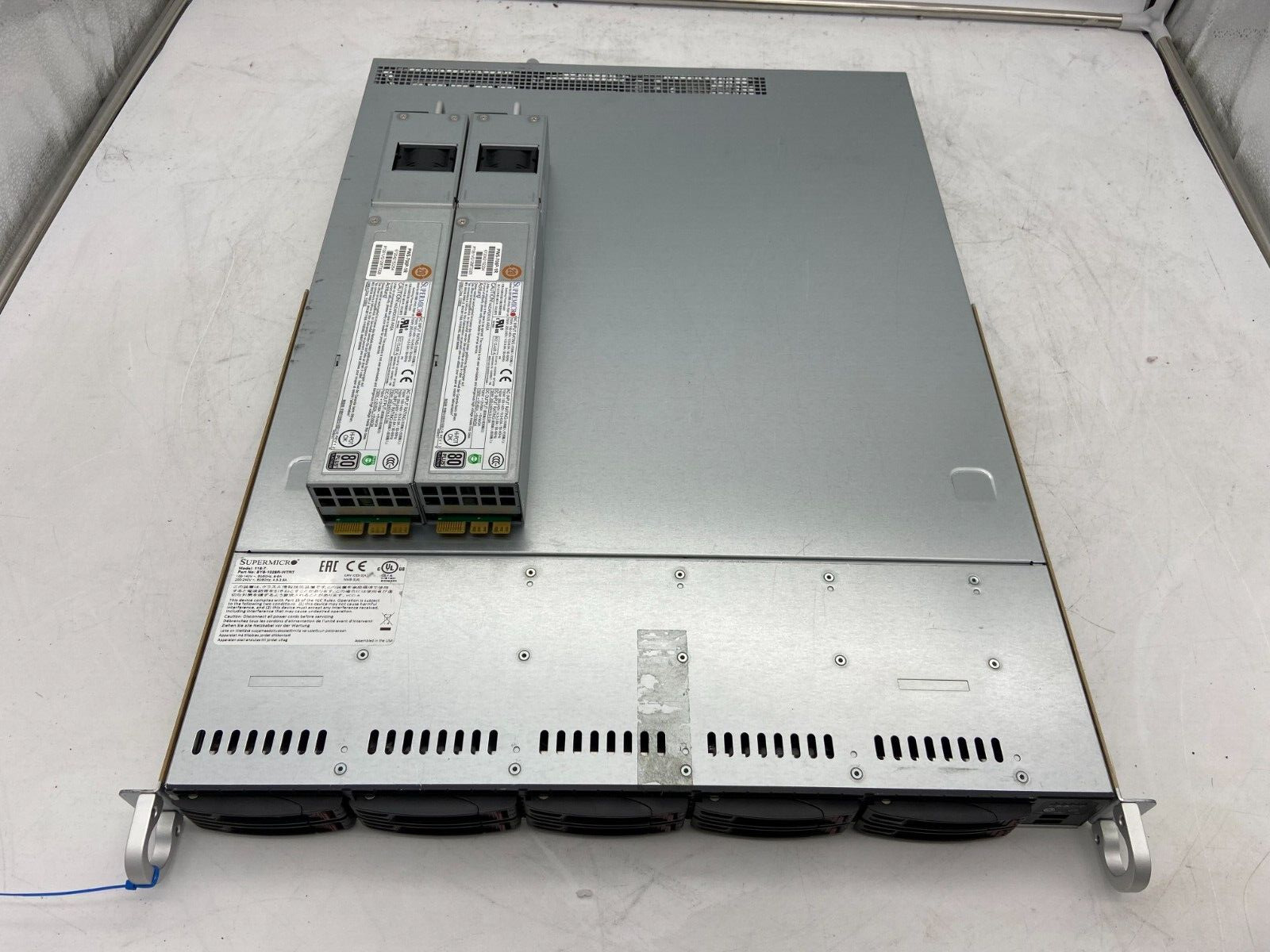 8x 240GB SSD 1U Rackmount Deduplication Compression Backup RAID Server X10DRW-iT