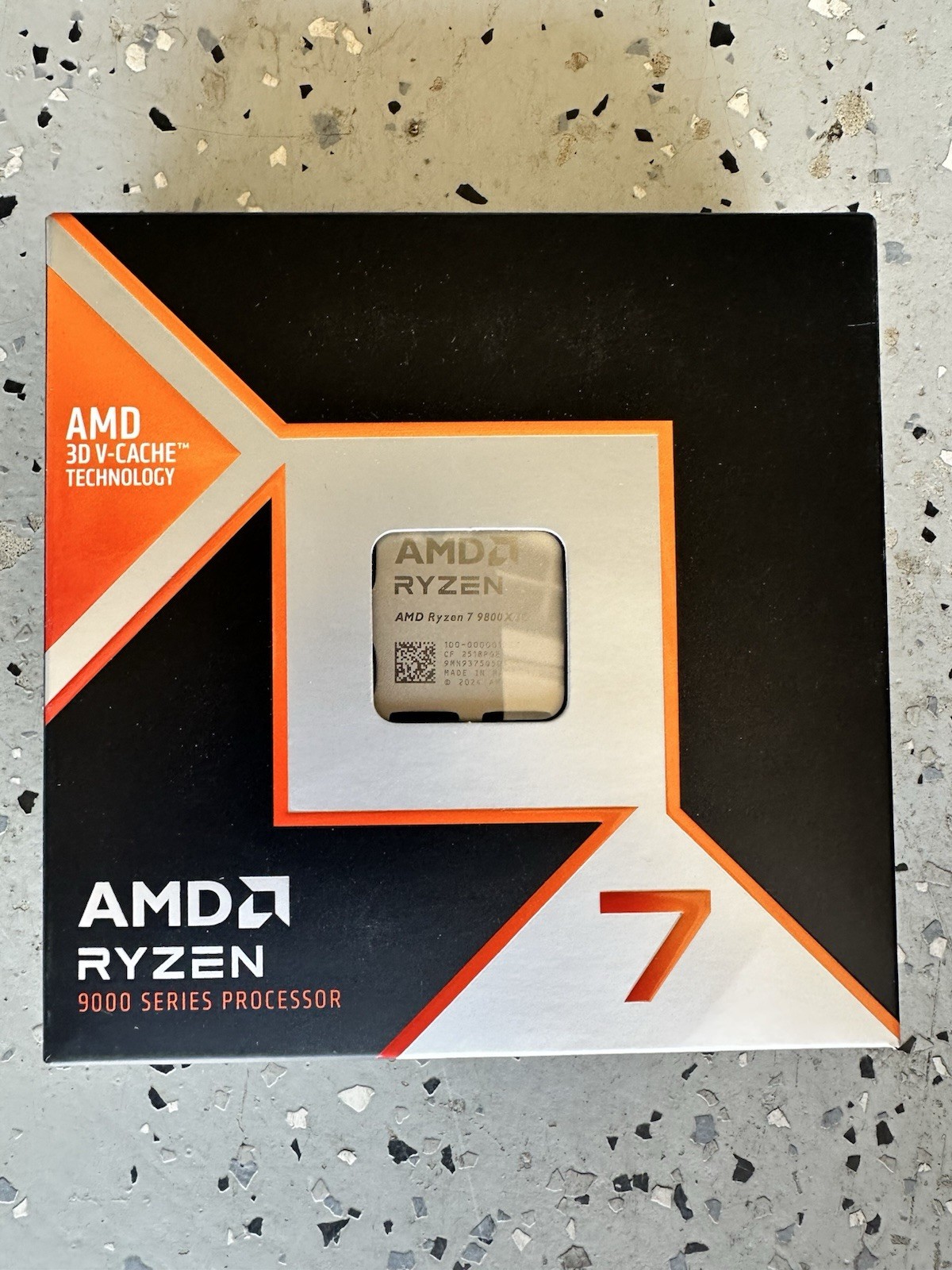 AMD Ryzen 7 9800X3D 8-Core Socket AM5 3.9GHz Desktop CPU 3D V-Cache AMD Ryzen 7 9800X3D 8-Core Socket AM5 3.9GHz Desktop CPU 3D V-Cache