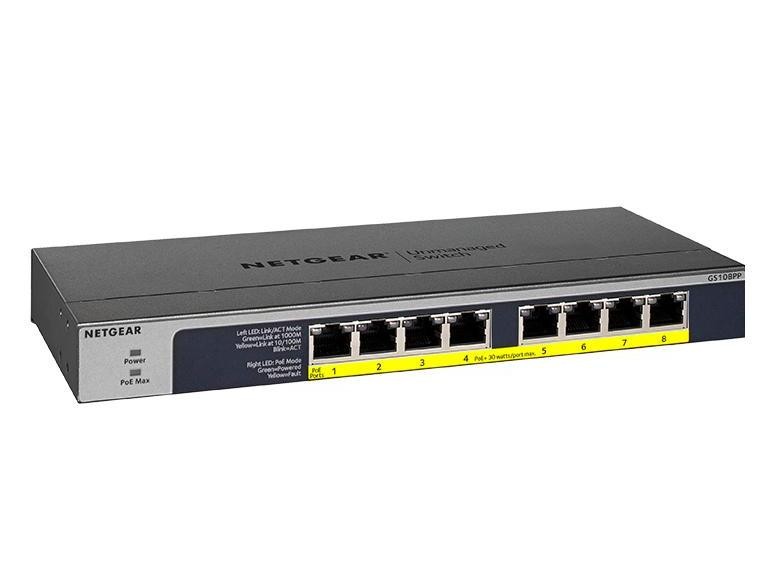 Netgear-New-GS108PP-100NAS _ NETGEAR SWITCH - GS108PP - WIRED - 1GBPS Netgear-New-GS108PP-100NAS _ NETGEAR SWITCH - GS108PP - WIRED - 1GBPS