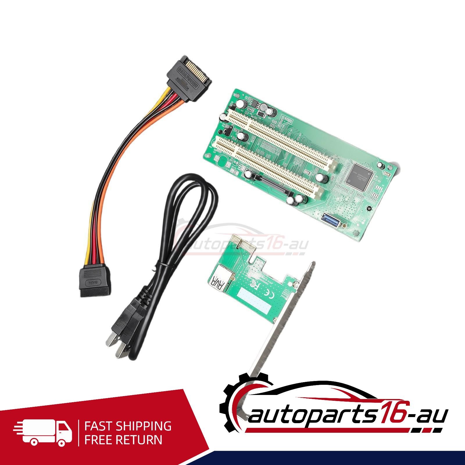 PCI-Express PCI-e to PCI Adapter Card PCIe to Dual Pci Slot Expansion Card PCI-Express PCI-e to PCI Adapter Card PCIe to Dual Pci Slot Expansion Card