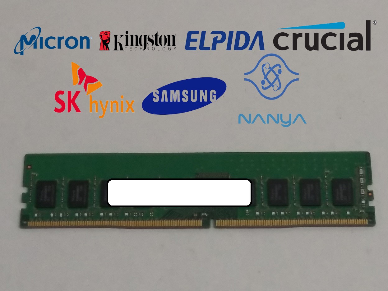 Major Brand 4 GB PC4-17000 (DDR4-2133) 1Rx8 DDR4 Desktop Memory Major Brand 4 GB PC4-17000 (DDR4-2133) 1Rx8 DDR4 Desktop Memory