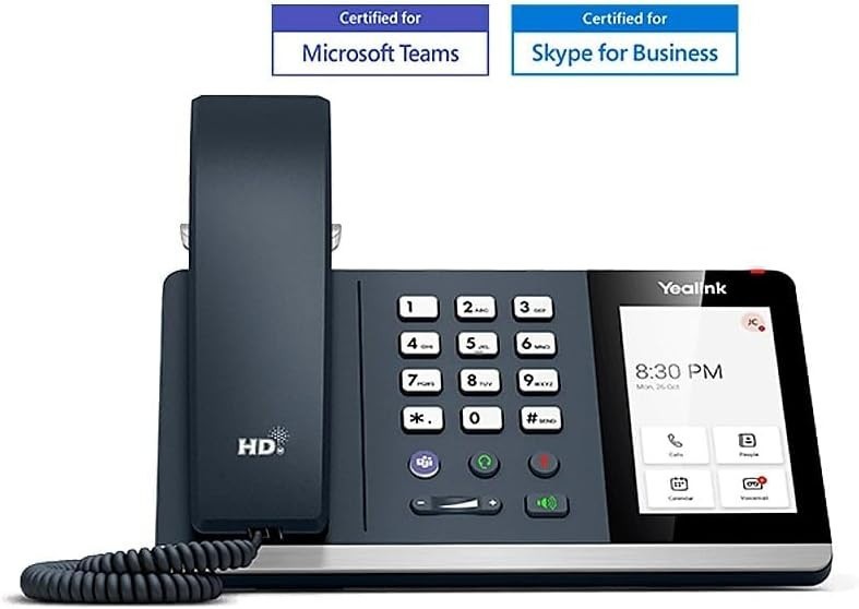 *New* Yealink MP54-Teams Smart Business IP Phone, PoE, Touch Screen *New* Yealink MP54-Teams Smart Business IP Phone, PoE, Touch Screen