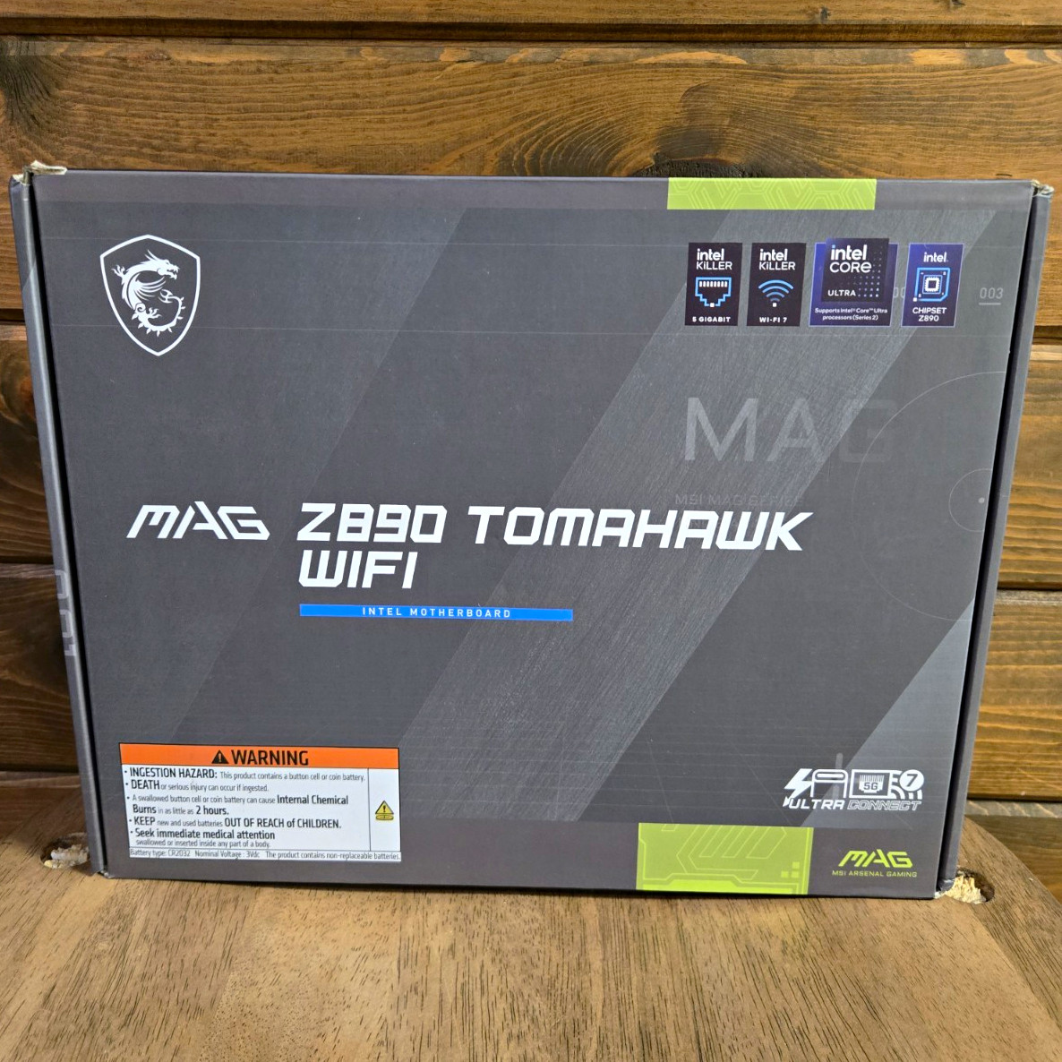 MSI MAG Z890 TOMAHAWK WIFI ATX Intel LGA1851 DDR5 Wi-Fi 7 Thunderbolt 4 JA