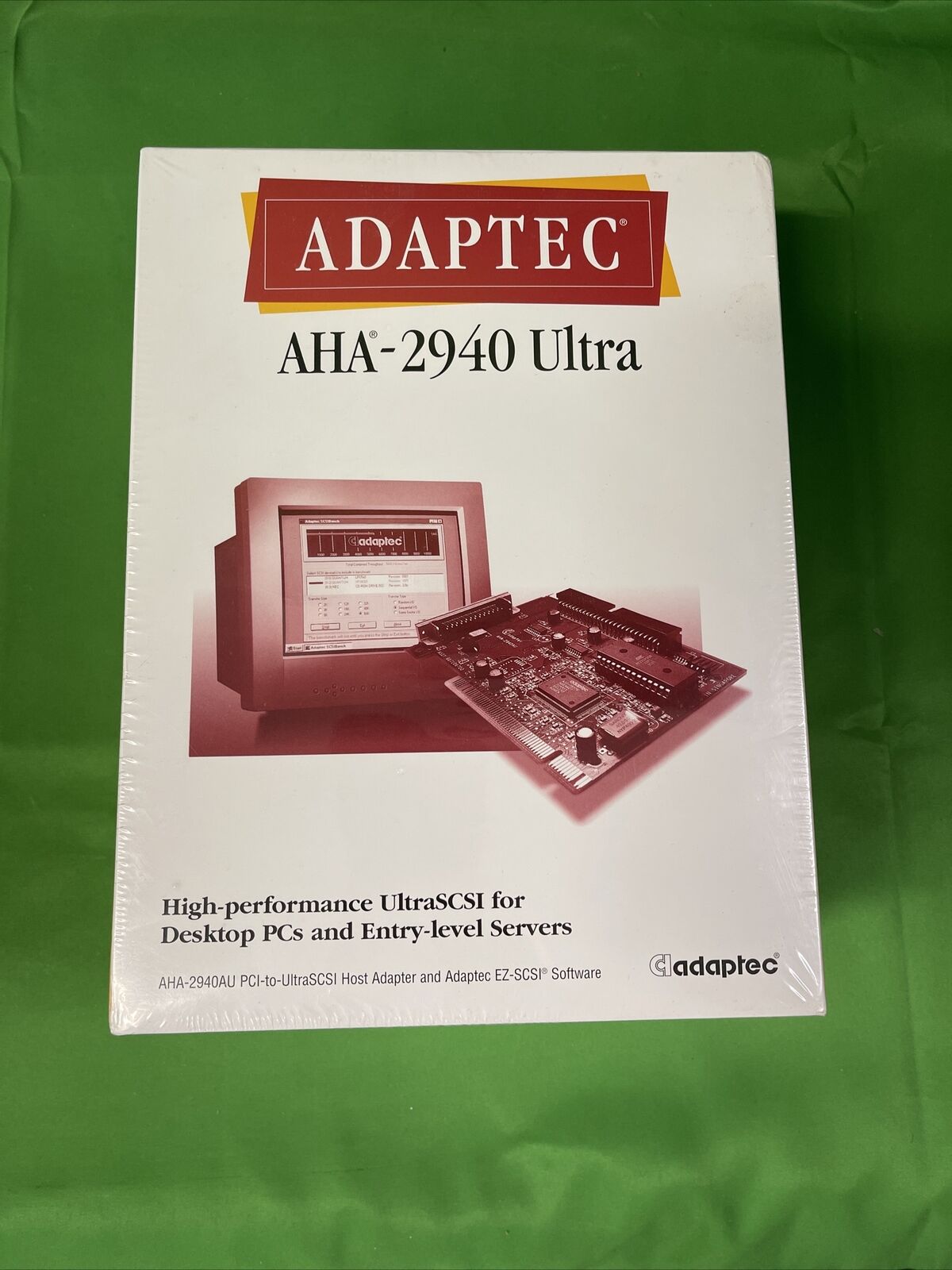 Brand New Sealed-Adaptec AHA-2940 UltraSCSI Kit SCSI AHA-2940AU PCI Card Ez-SCSI