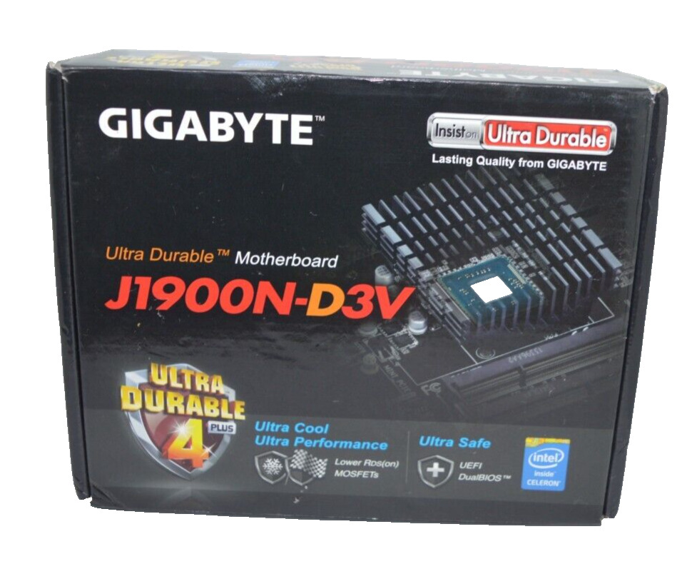 Gigabyte Ultra Durable ITX GA-J1900N-D3V Motherboard New