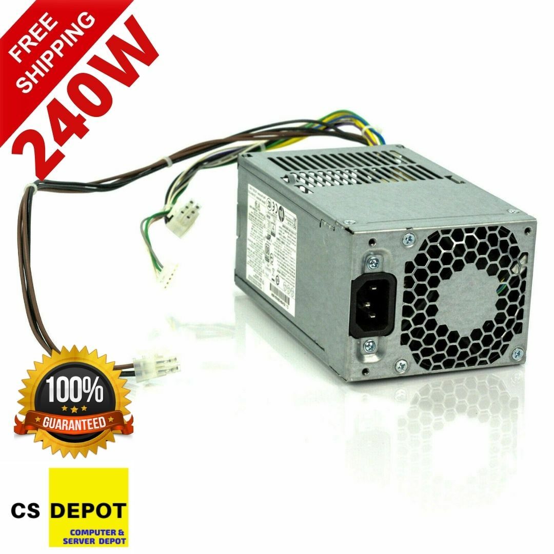 HP 240W Power Supply Pro Elitedesk 400 600 800 G1 SFF 702307-001/002 702309-001 HP 240W Power Supply Pro Elitedesk 400 600 800 G1 SFF 702307-001/002 702309-001
