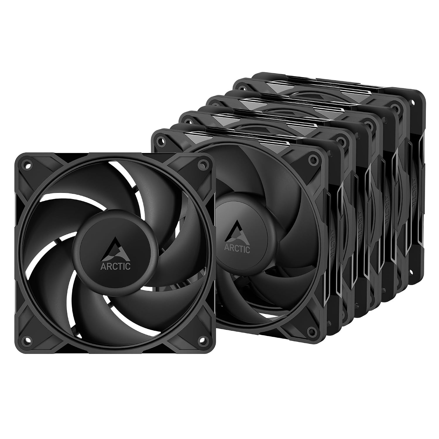 ARCTIC P12 Pro PST LN (5 Pack) Pack), black ARCTIC P12 Pro PST LN (5 Pack) Pack), black