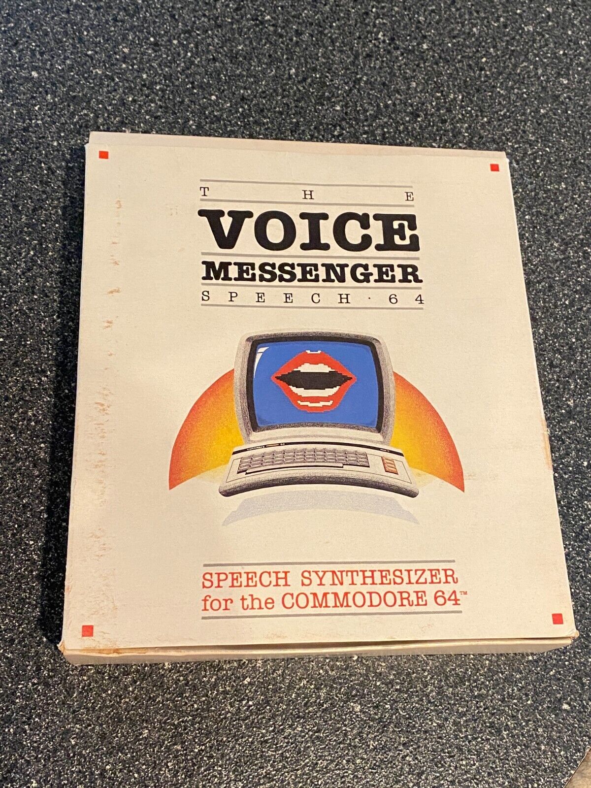 Commodore 64 C64 Voice Messenger Speech Synthesizer cartridge