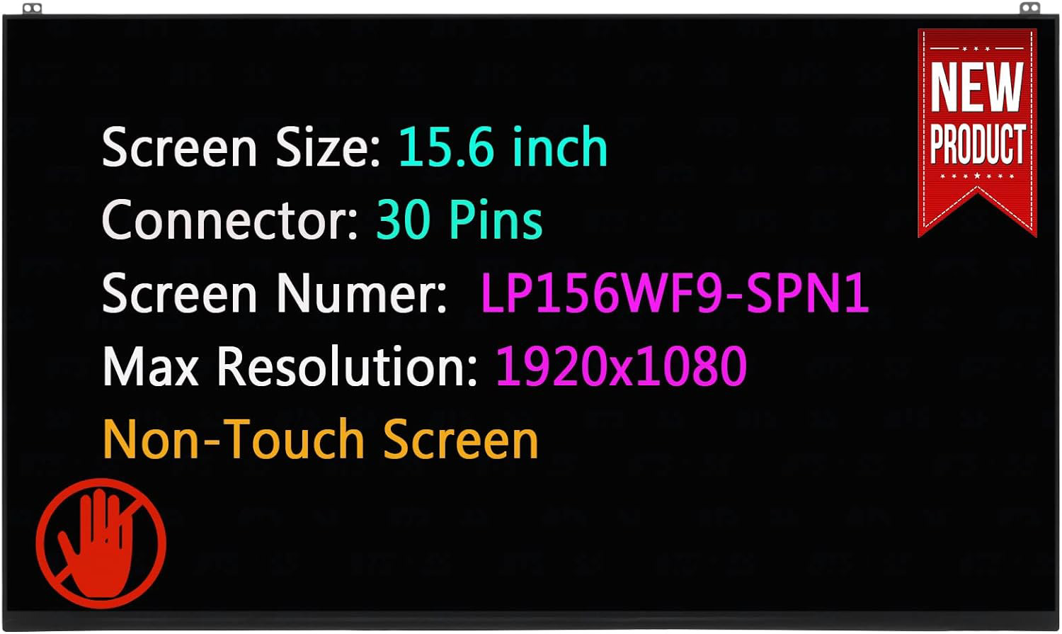 BTSELSS LCD Replacement for LP156WF8-SPA1 LP156WFC-SPY1 LP156WF9-SPN1 LP156WF9 S
