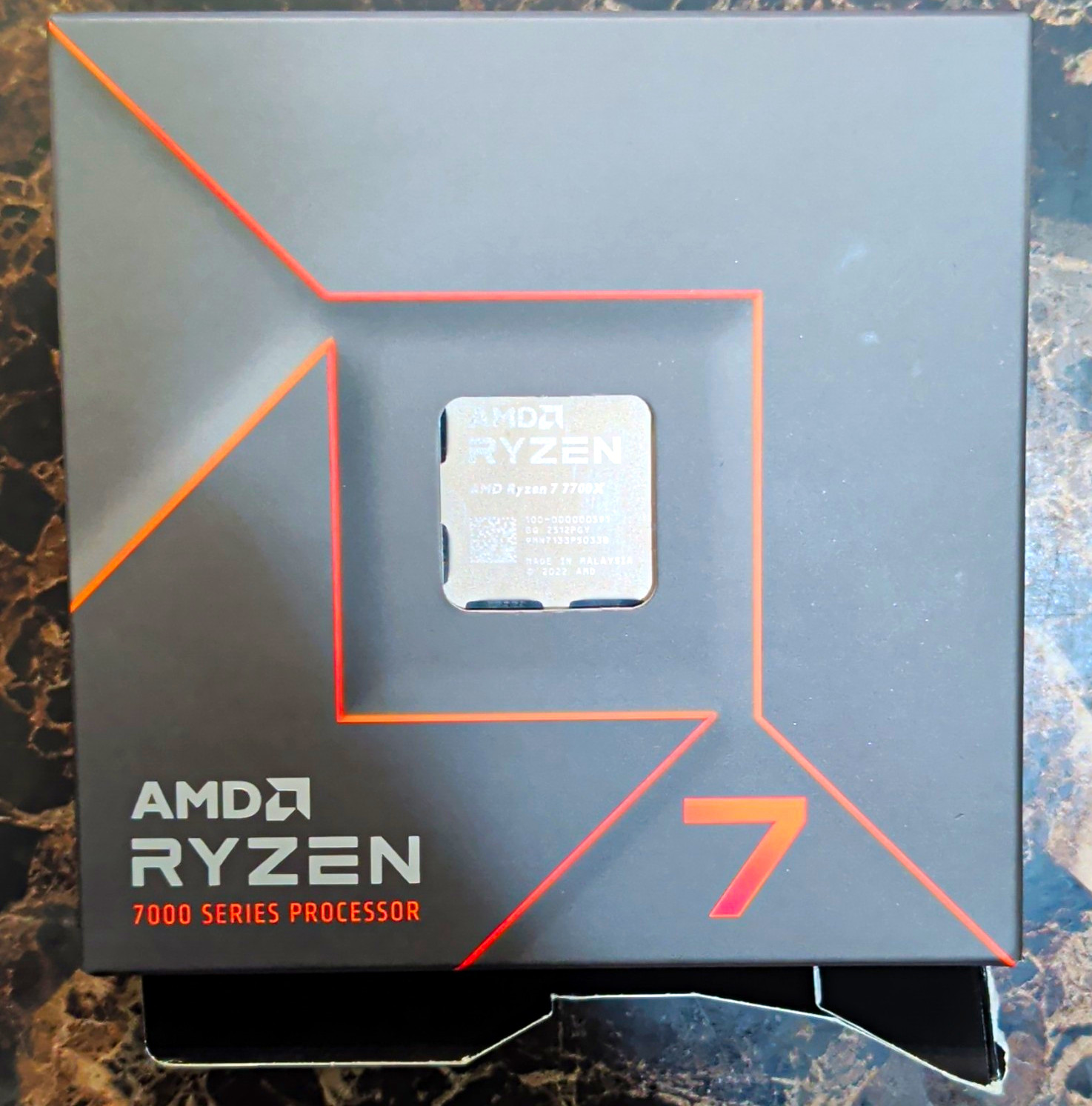 AMD Ryzen 7 7700X 8-Core 4.5GHz Processor, Socket AM5 (100-000000591) AMD Ryzen 7 7700X 8-Core 4.5GHz Processor, Socket AM5 (100-000000591)