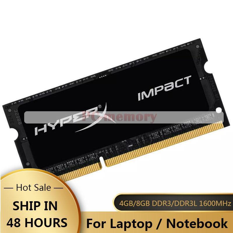 HyperX Impact 16GB 8 GB 4GB DDR3/DDR3L PC3-12800S 1600 MHz SO-DIMM Laptop Memory