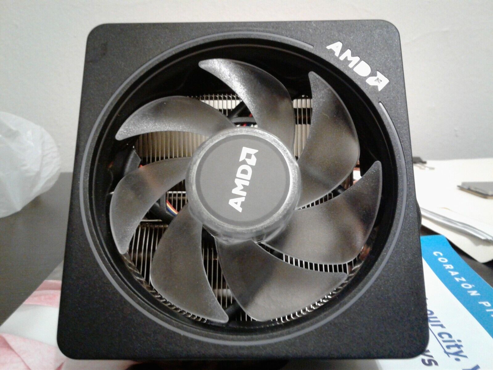 AMD Wraith Prism Cooler Fan Ryzen 7 not in the box slightly used 