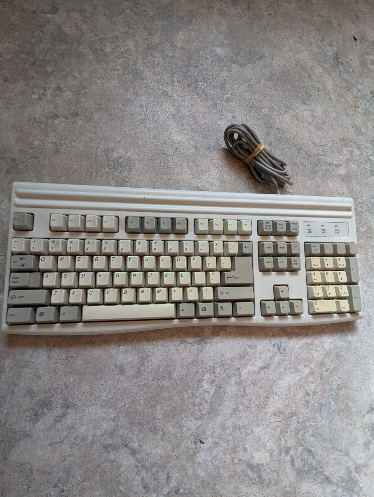 Mitsumi Keyboard KPQ-E99ZC-13 Clicky VTG Beige KPQEA4ZA Type 