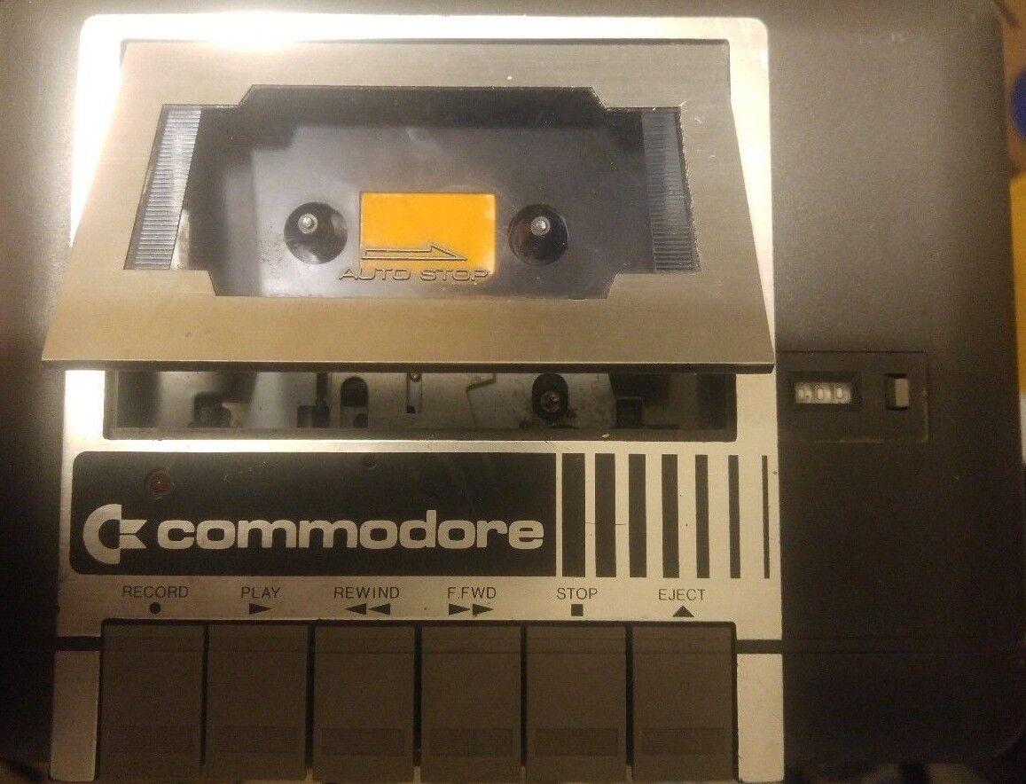 Commodore Plus +4/ C 16 Datassette 1531 (Patching Drive) Working Condition