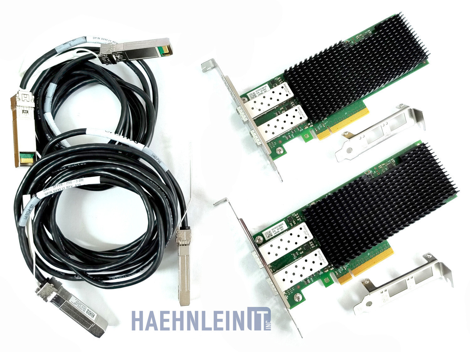 25Gb Networking Kit 2x Intel XXV710-DA2 SFP28 Server Adapter NIC PCIe x8 3.0 Gbe 25Gb Networking Kit 2x Intel XXV710-DA2 SFP28 Server Adapter NIC PCIe x8 3.0 Gbe