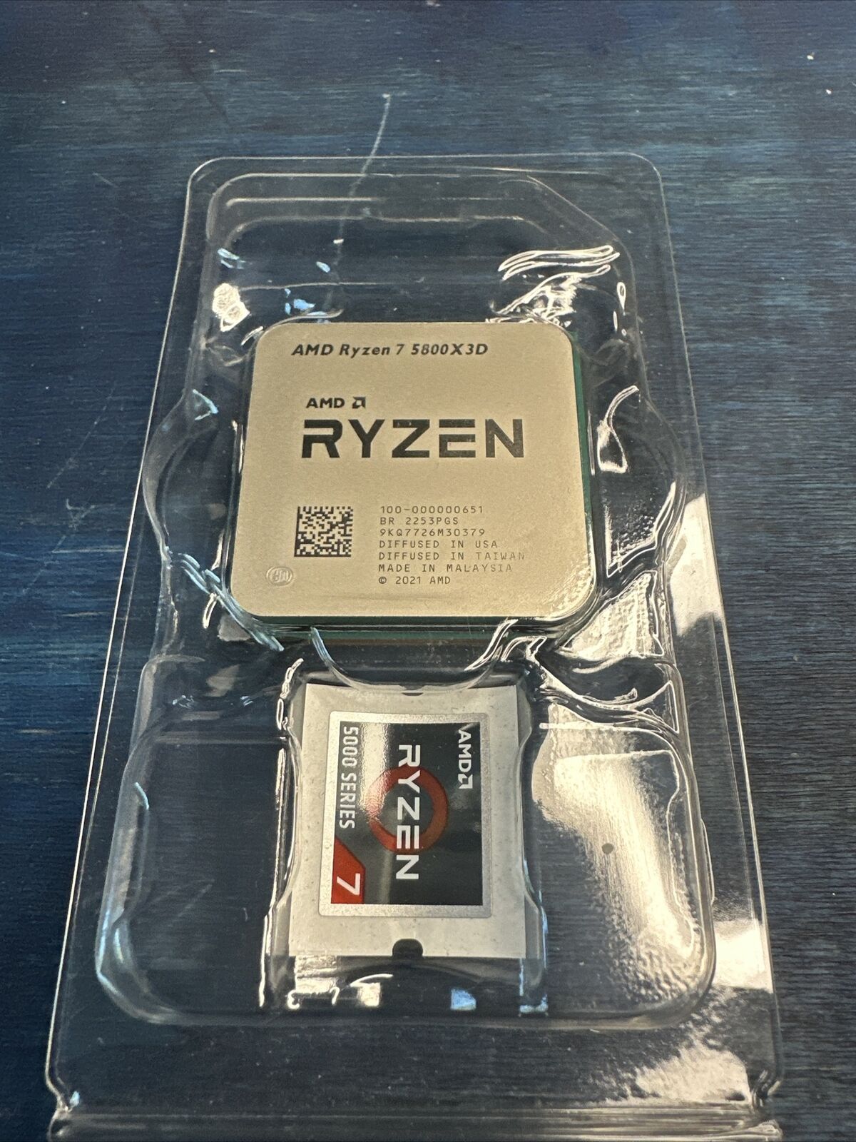 AMD Ryzen 7 5800X3D 8-core, 16-Thread Desktop CPU