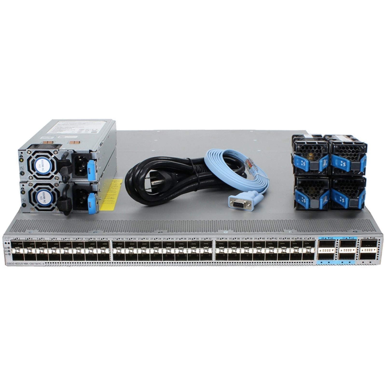 Cisco Nexus N9K-C92160YC-X 48P 25GbE SFP28 6P QSFP+/QSFP28 PE Switch Cisco Nexus N9K-C92160YC-X 48P 25GbE SFP28 6P QSFP+/QSFP28 PE Switch