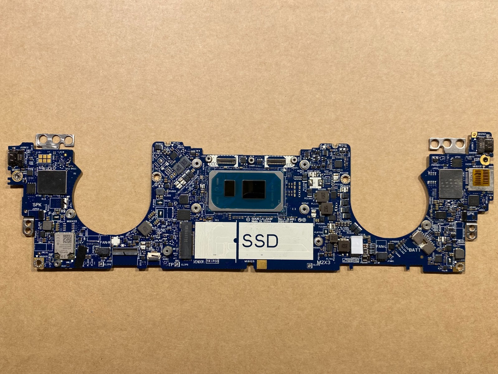 NEW Dell XPS 13 9310 Motherboard Intel i7-1185G7 16GB 8R1JT DXP1F FWJMY LA-J143P NEW Dell XPS 13 9310 Motherboard Intel i7-1185G7 16GB 8R1JT DXP1F FWJMY LA-J143P