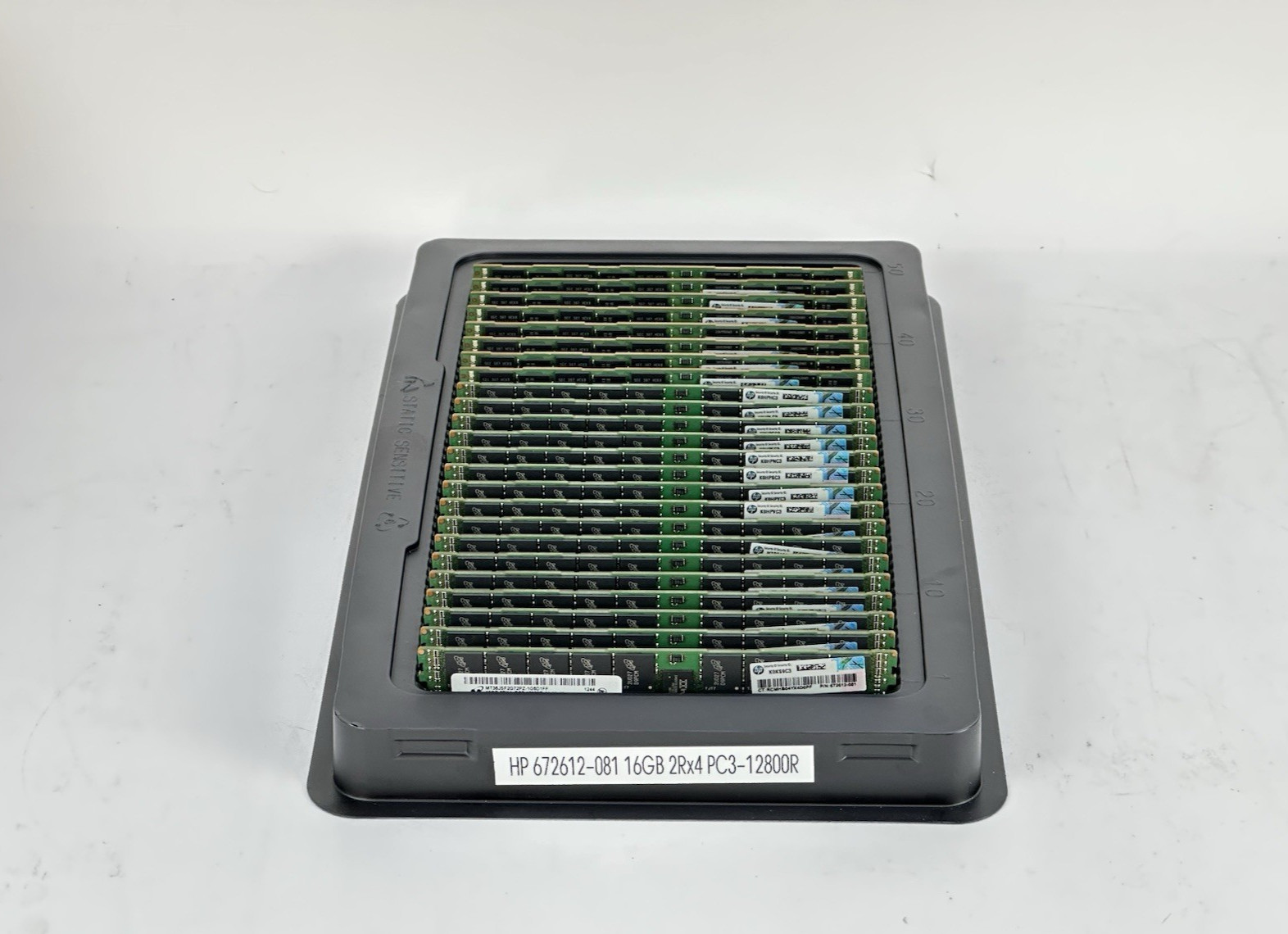 Lot 24x 16GB PC3-12800R Reg 2Rx4 ECC DDR3 RAM Server Memory Dual Rank HP 384GB Lot 24x 16GB PC3-12800R Reg 2Rx4 ECC DDR3 RAM Server Memory Dual Rank HP 384GB