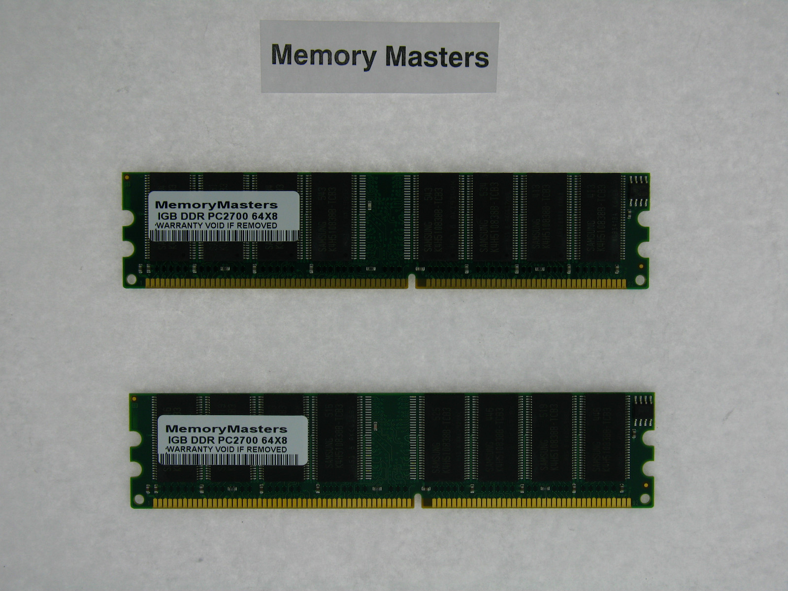 2GB (2x1GB) MEMORY RAM DDR333 PC2700 NON ECC 184PIN 2GB (2x1GB) MEMORY RAM DDR333 PC2700 NON ECC 184PIN