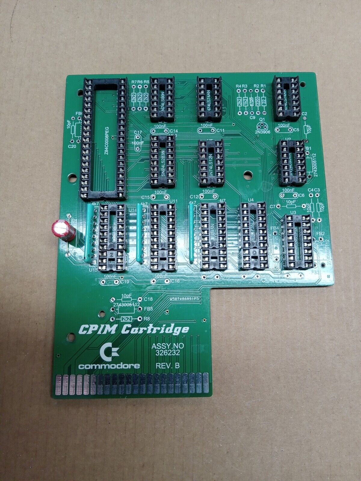 Commodore CP/M Cartridge for C64 (replica of the  CP/M CART) BARE PCB (LAST ONE)