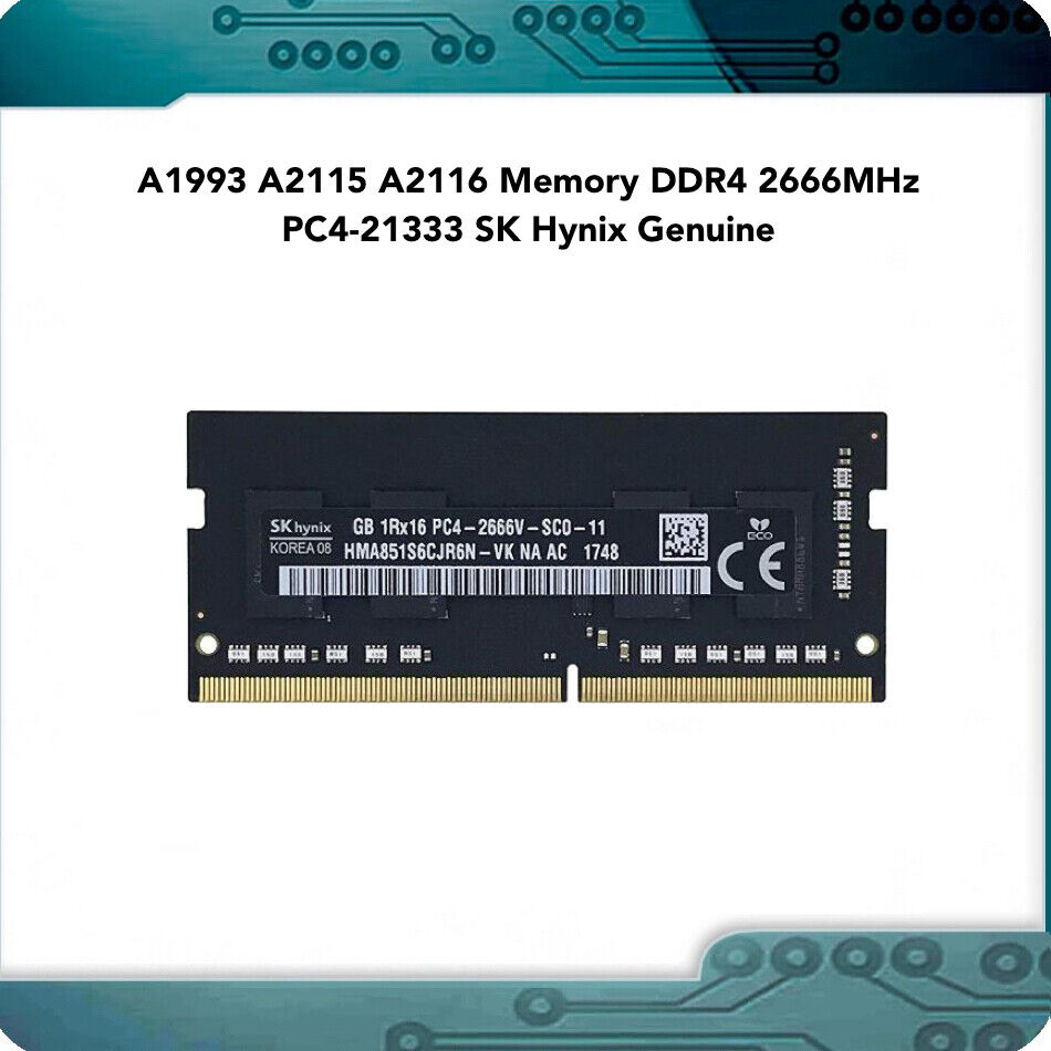 iMac A2115 A2116 2020 2019 Memory DDR4 2666MHz SK Hynix Genuine