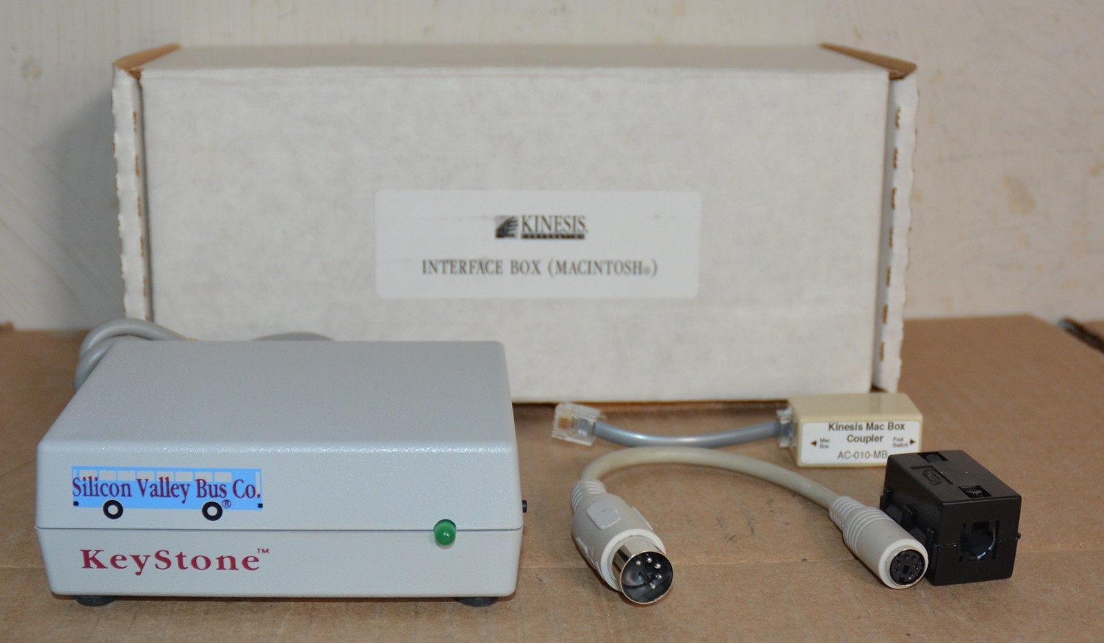 Kineses PS/2 Keyboard to Macintosh Adapter Converter Vintage Interface Apple Kineses PS/2 Keyboard to Macintosh Adapter Converter Vintage Interface Apple