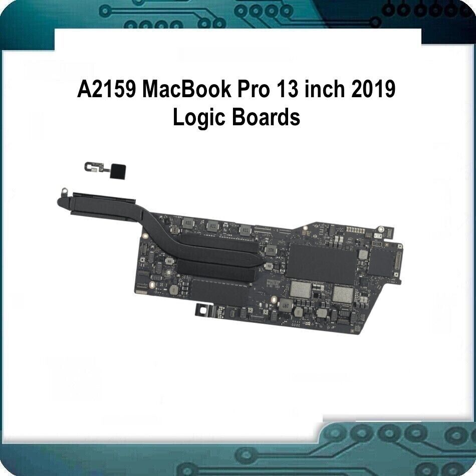 A2159 MacBook Pro 13 inch 2019 Logic Boards 820-01593-06 820-01598-06