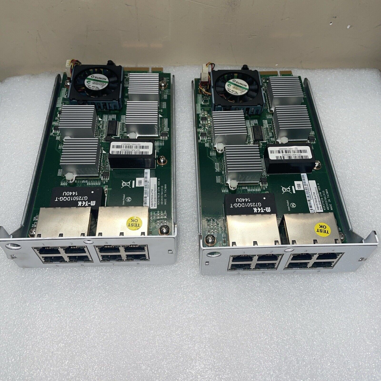 1 x 20SK0057600X0 SOPHOS 8 PORT 1GB ETHERNET FLEXI FOR XG 750 SG 550 650