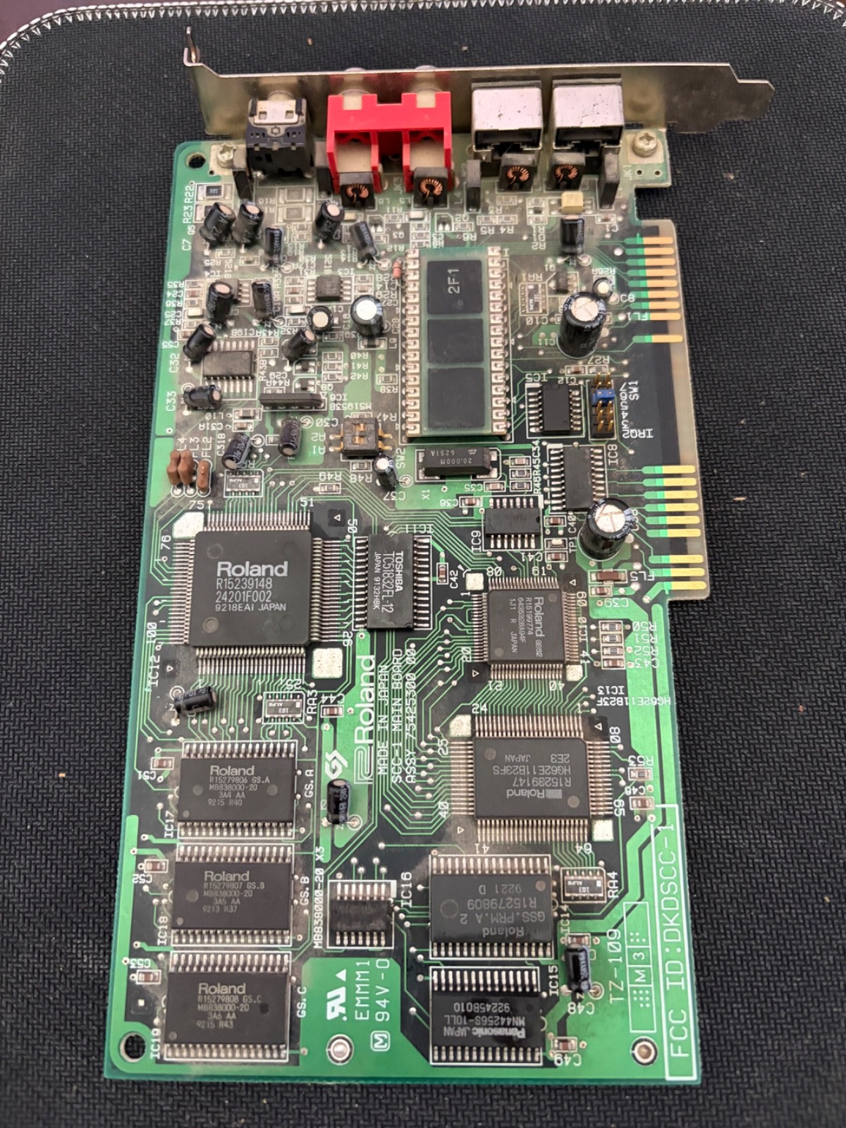 Rare Roland SCC-1 GS Sound Canvas ISA MIDI Sound Card SC-55 MPU-401 Vintage PC Rare Roland SCC-1 GS Sound Canvas ISA MIDI Sound Card SC-55 MPU-401 Vintage PC