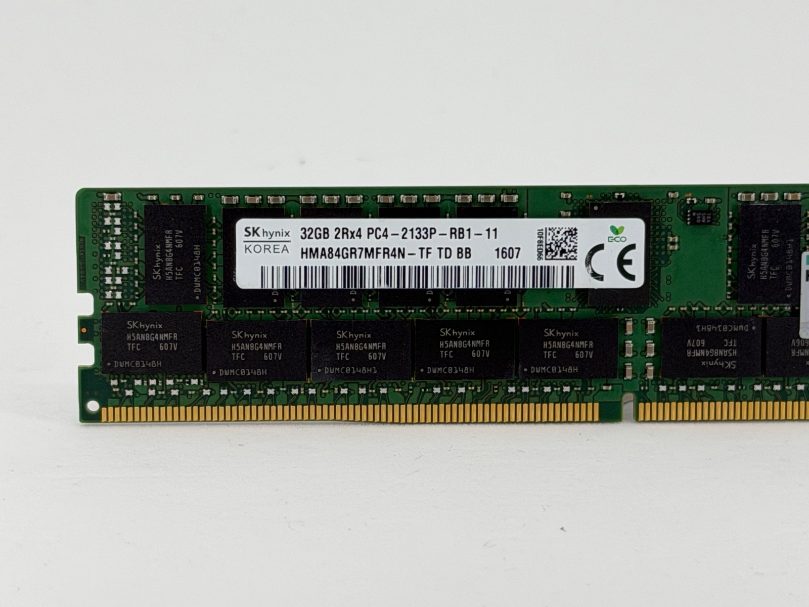 SK Hynix 32GB DDR4 2133MHz RDIMM Server Memory (HMA84GR7MFR4N-TF) - Preowned SK Hynix 32GB DDR4 2133MHz RDIMM Server Memory (HMA84GR7MFR4N-TF) - Preowned