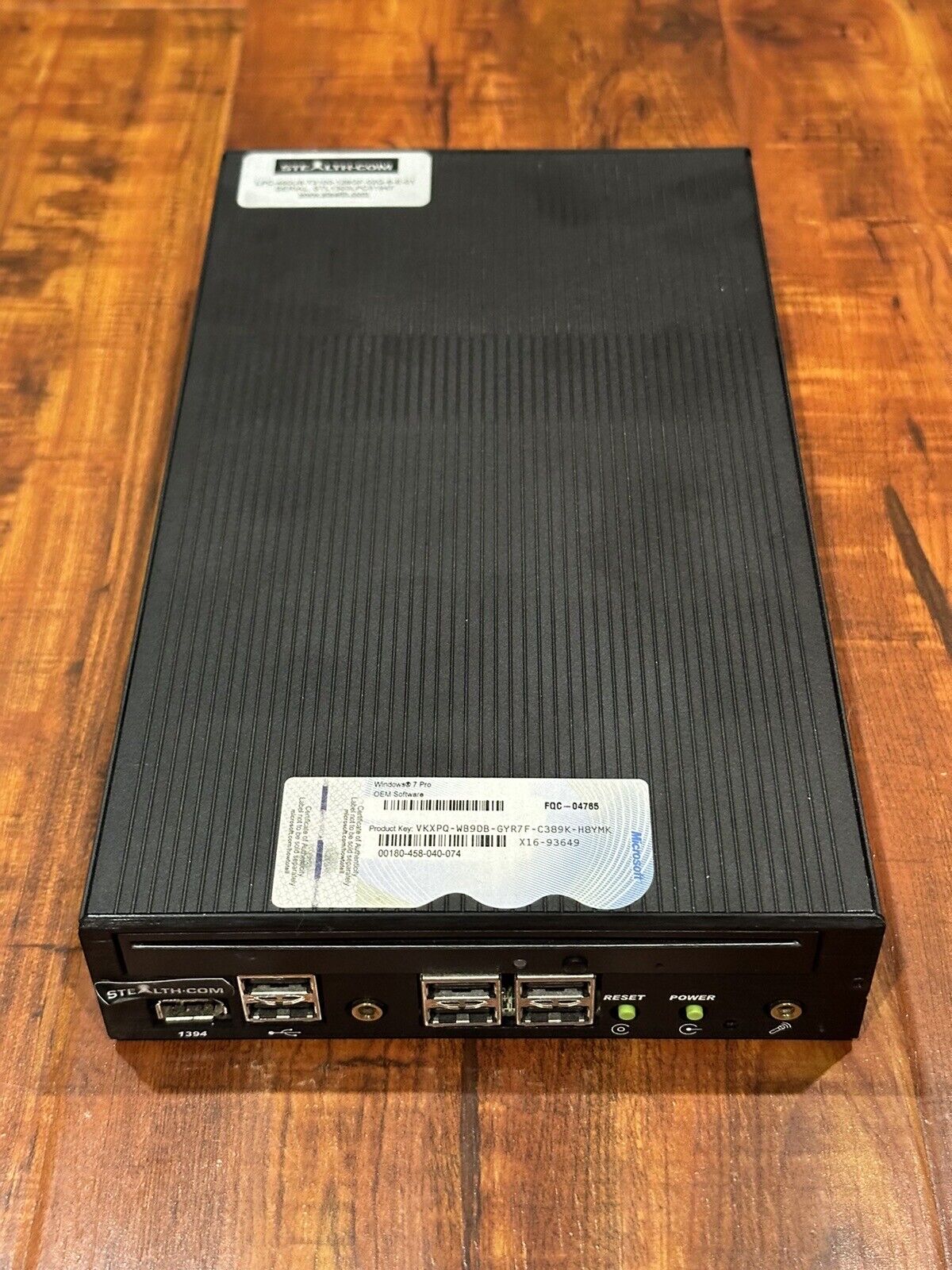 Stealth LPC-460U8 Dual Core Mini PC with 8 USB 2.0 Ports with Windows 7 Pro