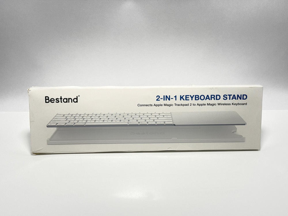 Bestand Stand for Apple Magic Keyboard & Magic Trackpad Desktop Holder Silver