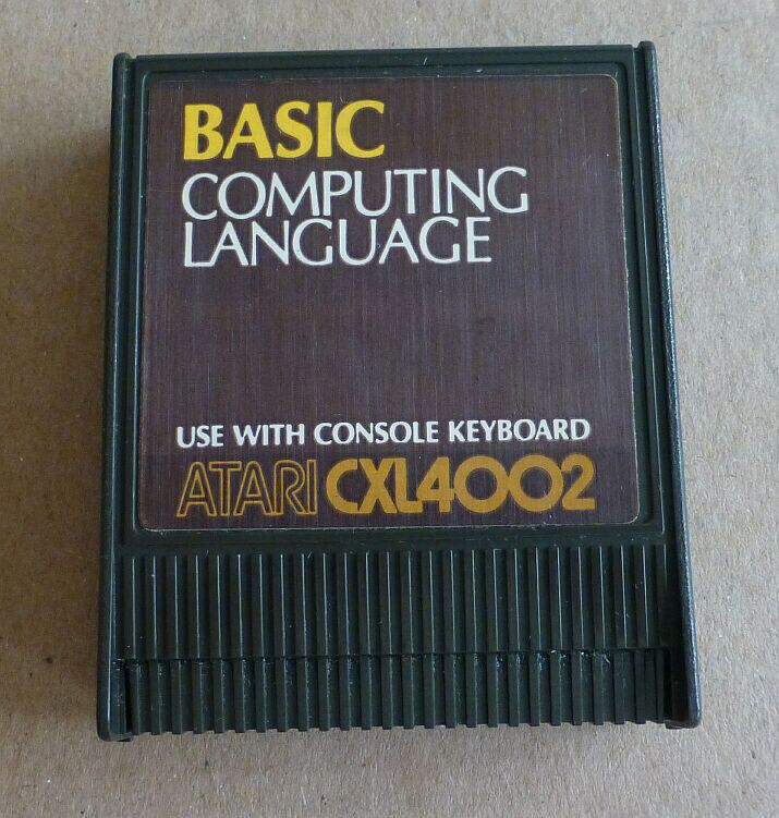 Atari Computing Language Cartridge for Atari 800 (WORKS)