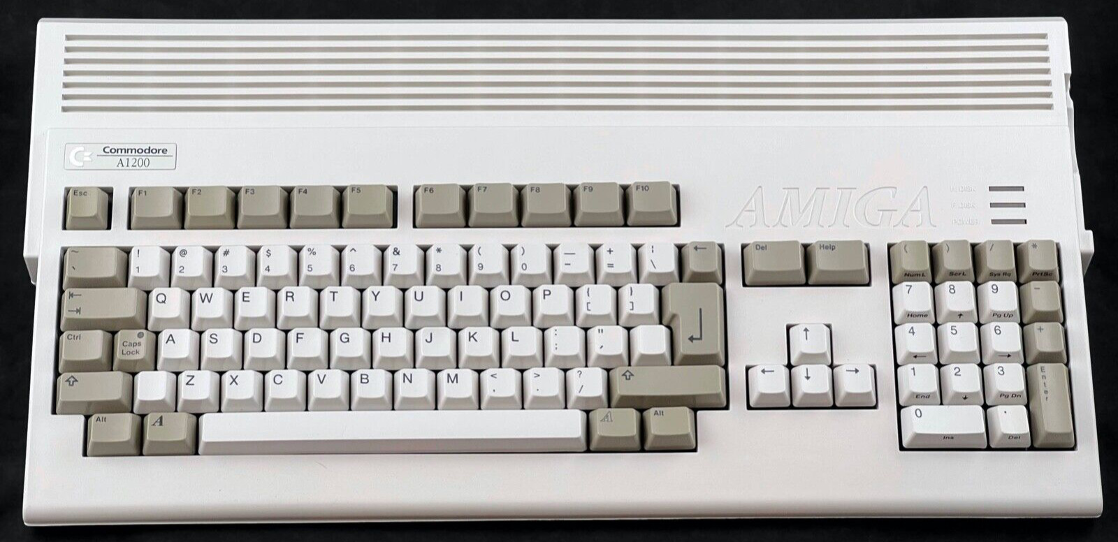 Commodore Amiga 1200 Recapped NTSC 68060 FPU MMU Indivision AGA Mk3 HDMI 128MB