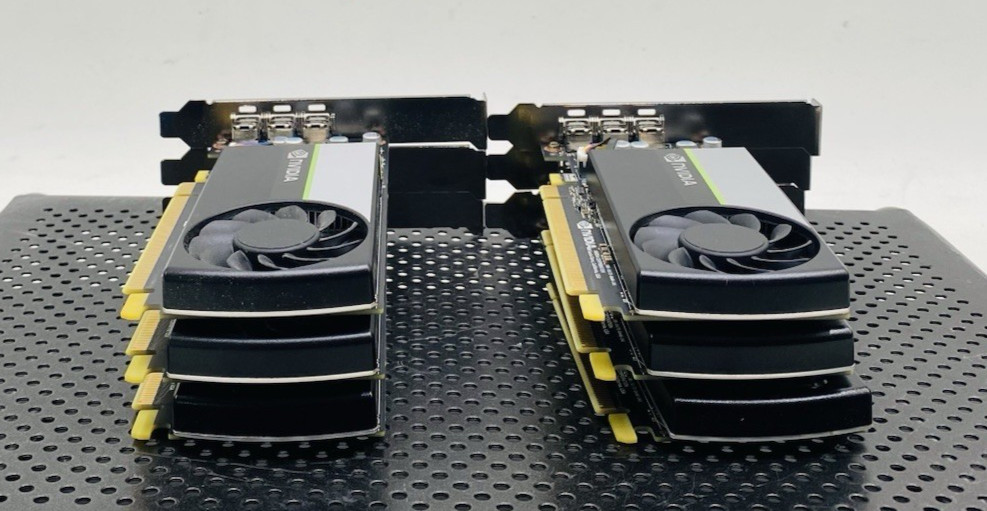 LOT OF 6 NVIDIA T400  4GB GDDR6