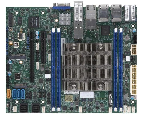 U85977 Supermicro X11SDV4CTP8F Xeon D2123IT Server Motherboard 10GbE 26 G2U U85977 Supermicro X11SDV4CTP8F Xeon D2123IT Server Motherboard 10GbE 26 G2U
