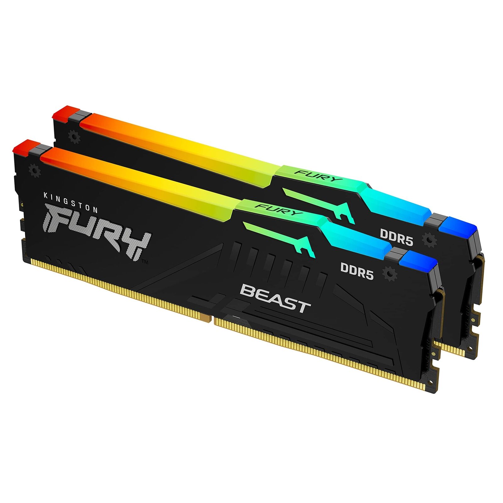 Kingston Technology Fury Beast RGB 32GB (2x16GB) 5600MT/s DDR5 CL36 Desktop