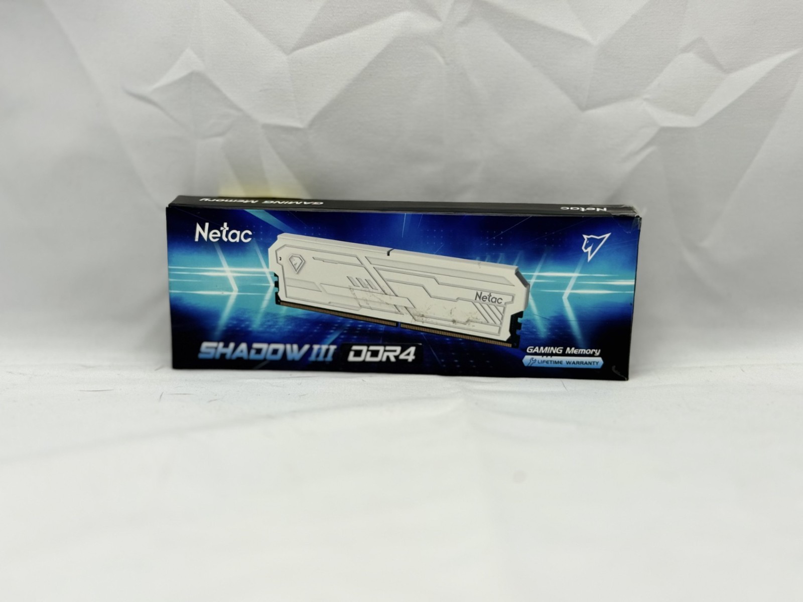 Netac DDR4 3200MHz 8GB C16 RAM - Shadow III | White Netac DDR4 3200MHz 8GB C16 RAM - Shadow III | White