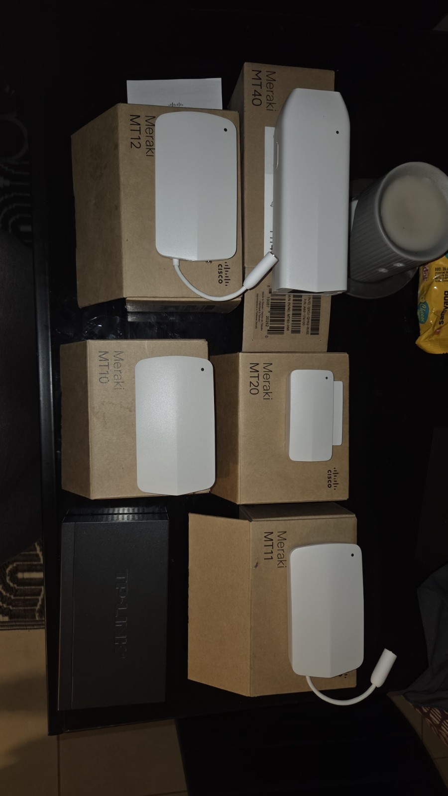 Lot Cisco Meraki MT10 MT11 MT12 MT20 MT40 – Neufs, boîtes complètes Lot Cisco Meraki MT10 MT11 MT12 MT20 MT40 – Neufs, boîtes complètes