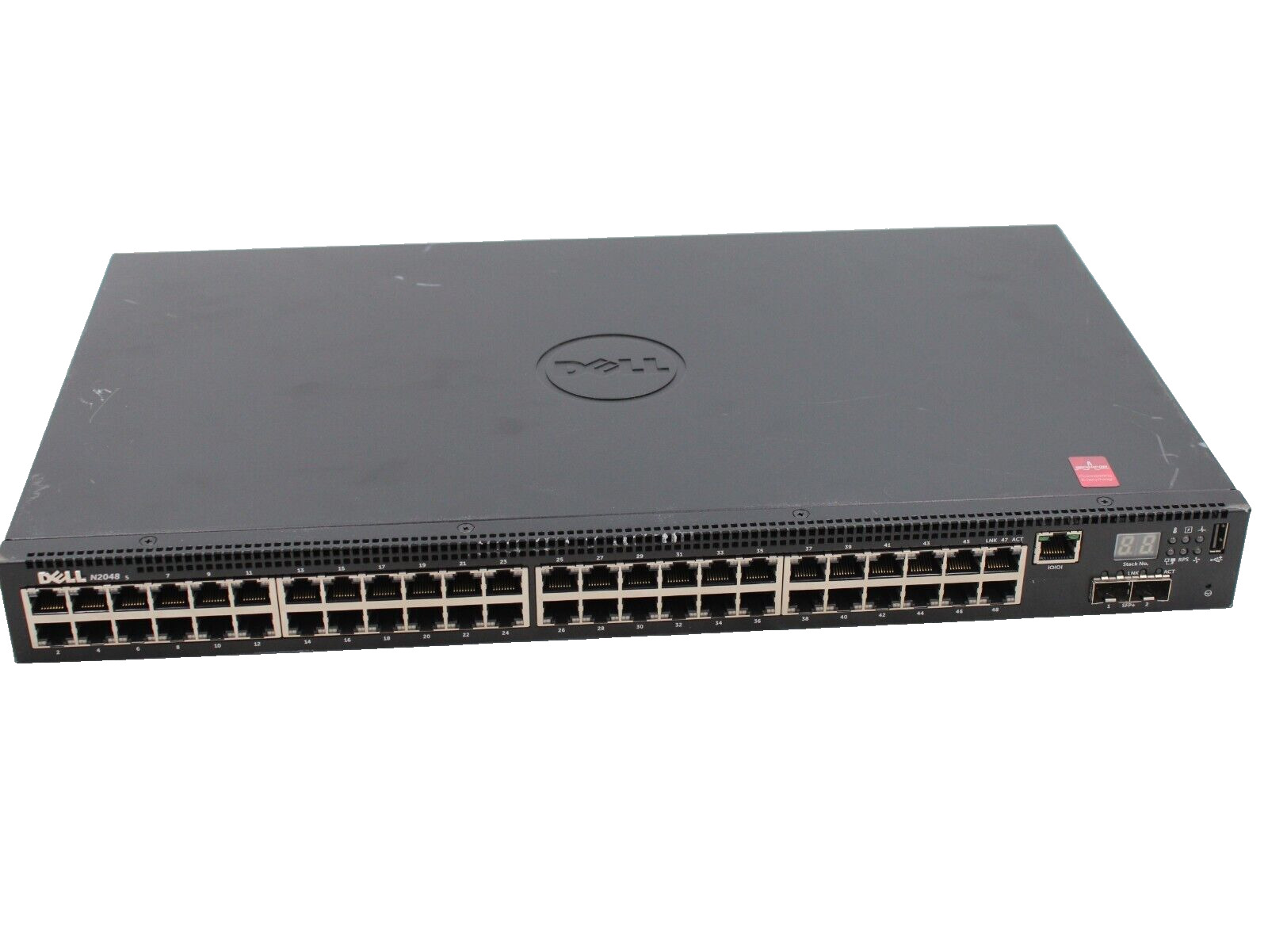 Dell N2048 48-Port Gigabit Rack Mountable Manged Ethernet Network Switch TESTED