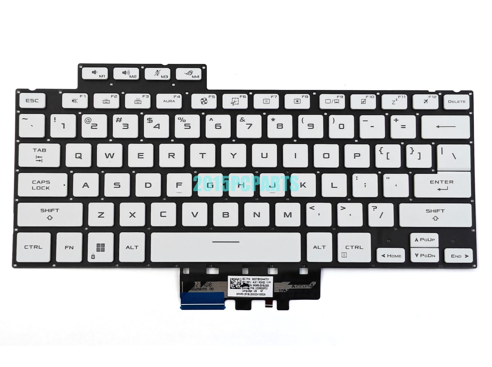 New For ASUS ROG Zephyrus G14 GA402R GA402RJ GA402RU GA402XV Keyboard Backit US New For ASUS ROG Zephyrus G14 GA402R GA402RJ GA402RU GA402XV Keyboard Backit US