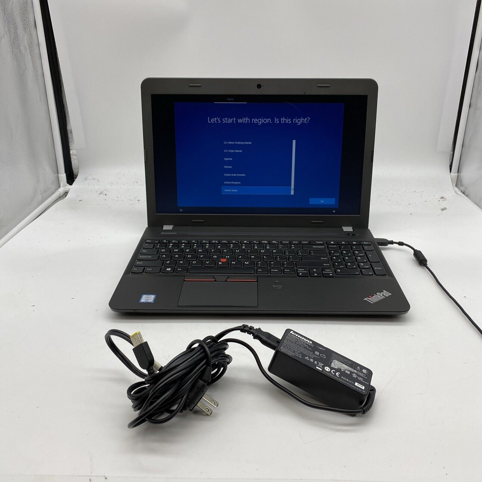 Lenovo ThinkPad E560 Intel Core i5-6200U 2.3GHz 8GB RAM 500GB HDD W10P w/Charger