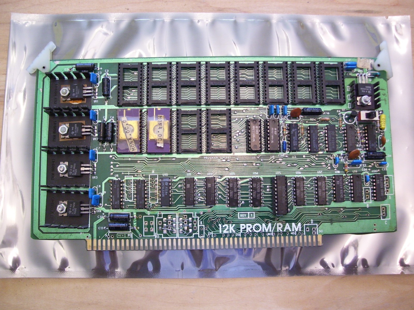 S-100 Vector Graphic 12K PROM/RAM Board (Altair, IMSAI)